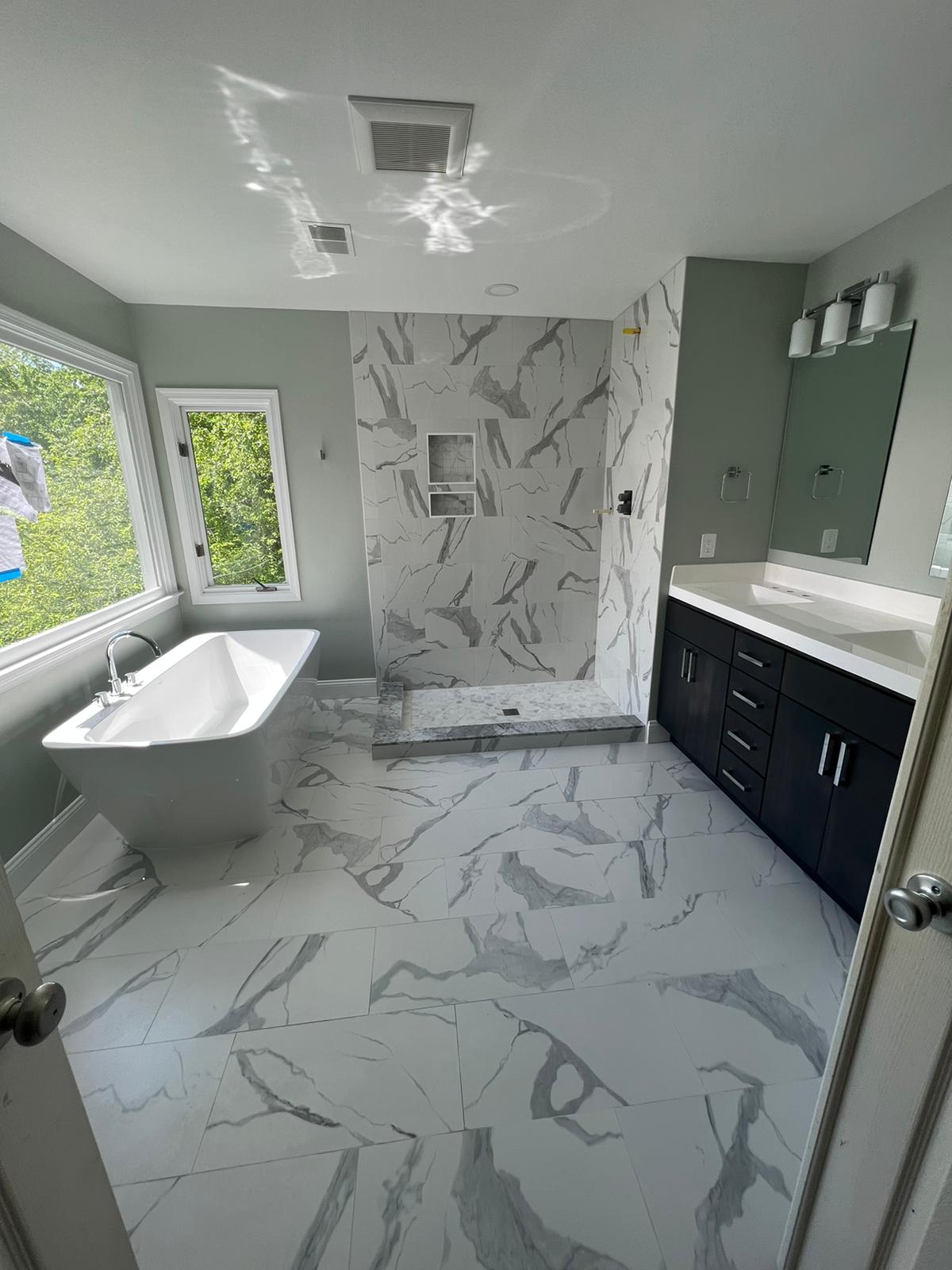 Master Bathroom complete remodeling
